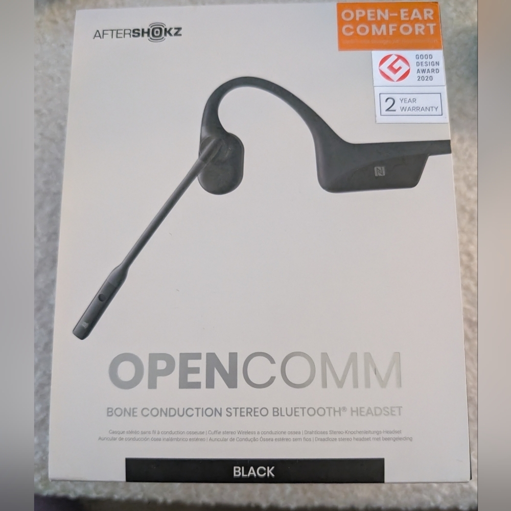Year 2020 OpenComm Bone Conduction Headset